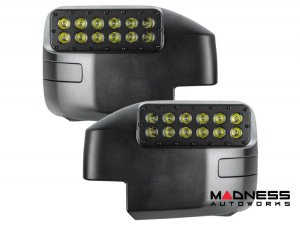 Ford Bronco Light Upgrade - Ditch Light Mirror Mount - Oracle Ford Bronco Light Upgrade - Ditch Light Mirror Mount - Oracle